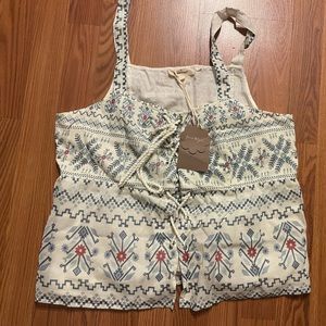 NWT Anthropologie forever that girl top